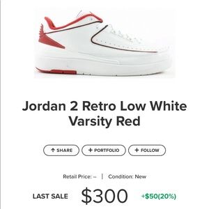 Jordan 2 retro low